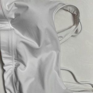 Solid white athleta 2XL bra- best bra ever